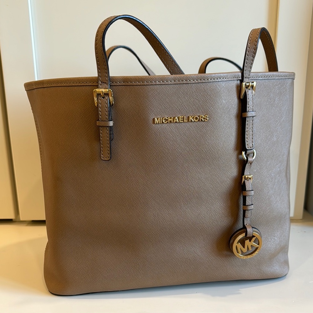 Michael Kors Brown Tote Bag